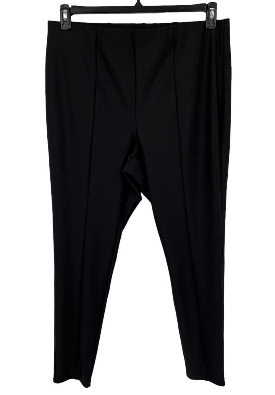 Good American pants scuba skinny leggings black size 6 (22W 24W)